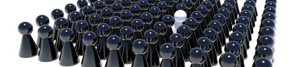 standing out in a crowd